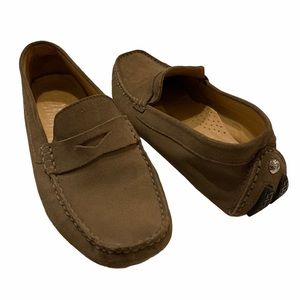 Cole Haan Brown Suede Loafers